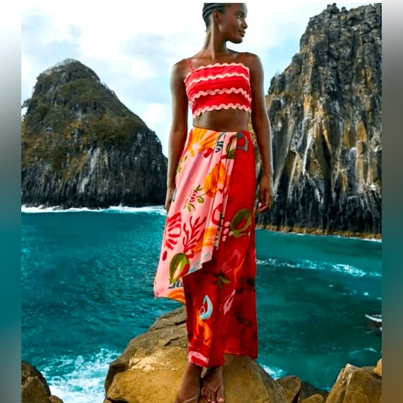 Farm Rio mixed fruit skirt - Picture 2 of 5